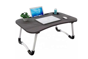 Hot selling foldable laptop desk on bed computer desk on bed
